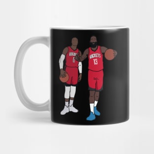Russell Westbrook x James Harden Houston Rockets Tshirt Mug
